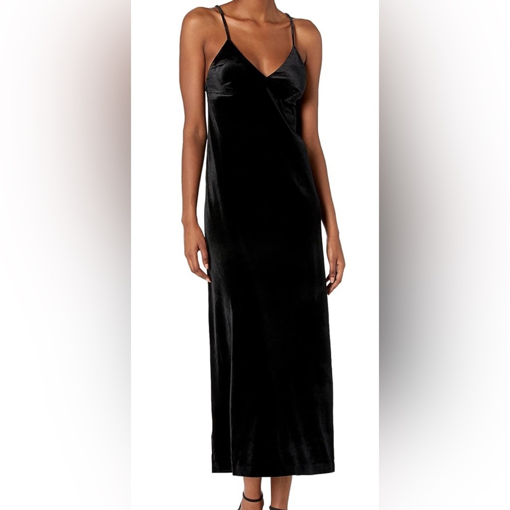 Norma Kamali Slip Dress - METALLIC